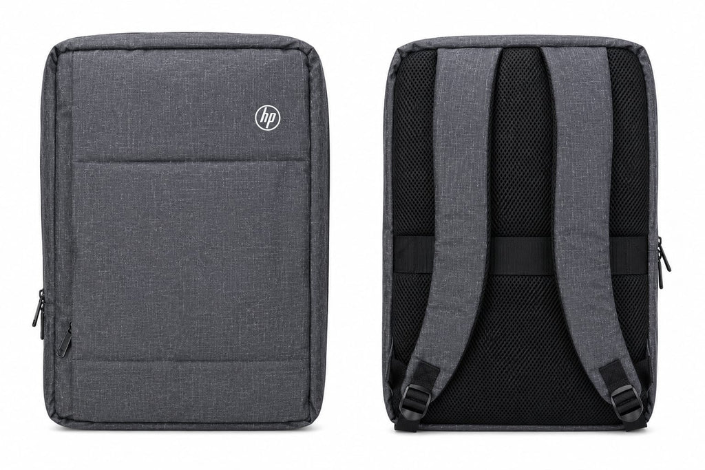 HP Grey Laptop Backpack - 15.6 inch Office Bag