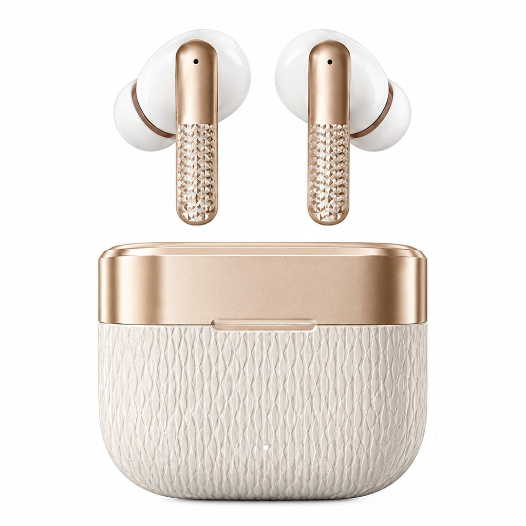Buds Pro 5 ANC ENC Wireless Earbuds - Golden White