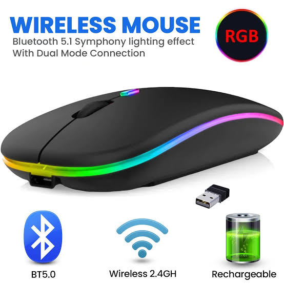 HP W10 Bluetooth & Wireless Dual Mode Mouse
